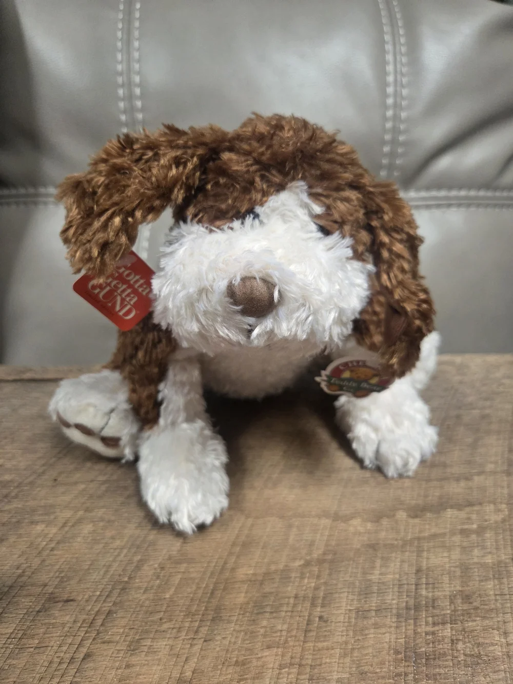 NWT Gund Benjamin Shaggy Spaniel Puppy Plush #976 #44756 10” Bin 1K